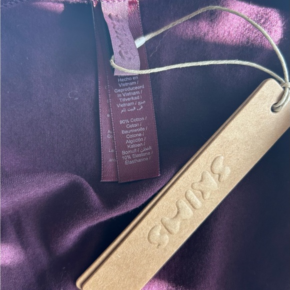 SKIMS cotton jersey scoop neck t-shirt - Picture 5 of 5